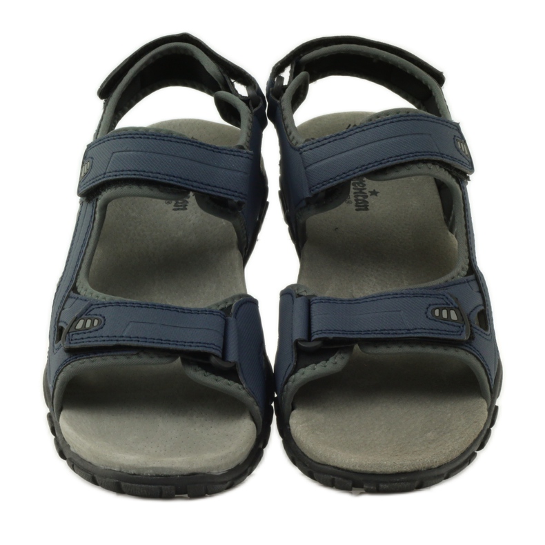 American Club Sandalias deportivas americanas 0072 azul marino gris 4