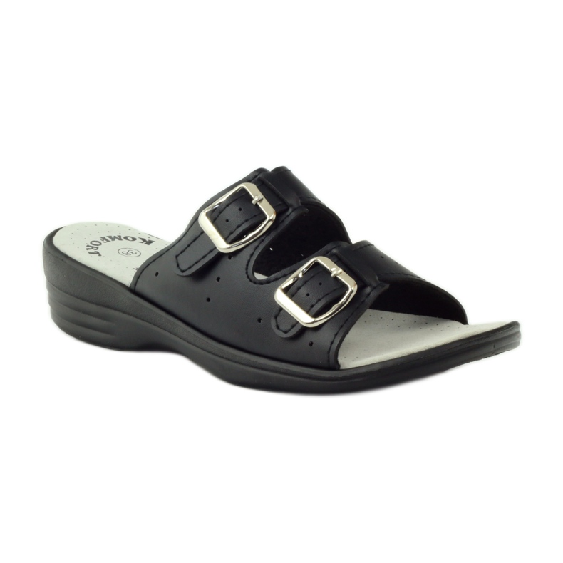 American Club Cómodas zapatillas médicas americanas 2/2018 negro 1