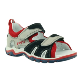 Sandalias velcro Bartek 16187 gris 1 Sandalias velcro Bartek 16187 gris 1