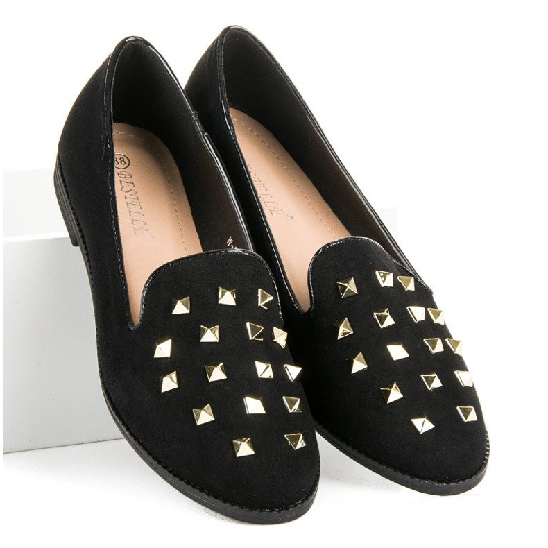 Bestelle Señores negros con tachuelas 1