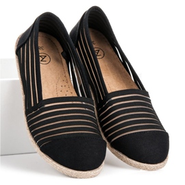 Vinceza Alpargatas Mckeylor Transparentes negro 5