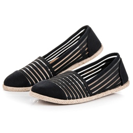 Vinceza Alpargatas Mckeylor Transparentes negro 4