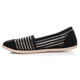 Vinceza Alpargatas Mckeylor Transparentes negro 3