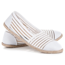 Vinceza Alpargatas mckeylor transparentes blanco 4