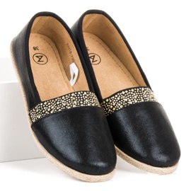 Alpargatas negras MCKEYLOR negro 2