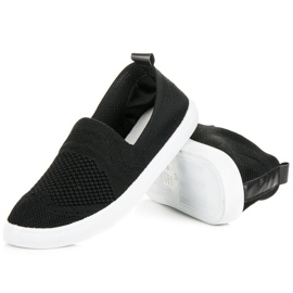 Zapatillas sin cordones de tela MCKEYLOR negro 1