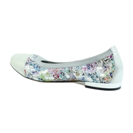 Bailarinas de mujer elásticas Gamis 1402 gris multicolor 2 Bailarinas de mujer elásticas Gamis 1402 gris multicolor 2