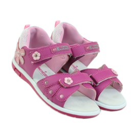 American Club Sandalias con inserción de piel americana 87285 rosado 4