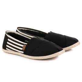 McKey Alpargatas negras negro 4