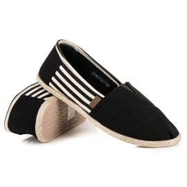 McKey Alpargatas negras negro 5