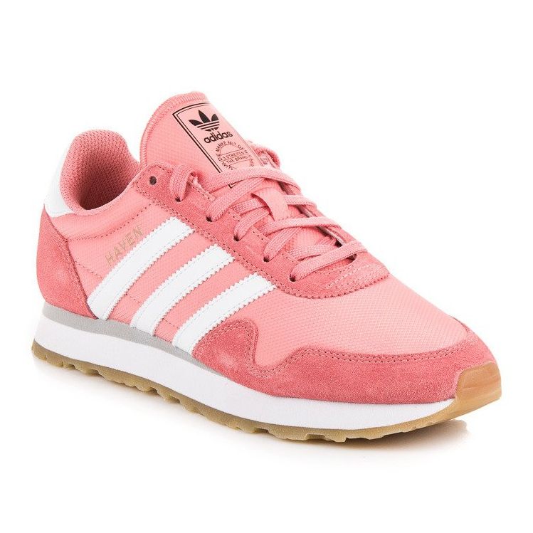 Refugio de adidas en BY9574 blanco rosado 1 Refugio de adidas en BY9574 blanco rosado 1