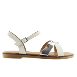 Sandalias mujer blancas WL-004 Blanco 4