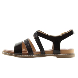 Sandalias mujer negras J80-1 negro 2