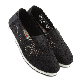 Toms de encaje negro AL2659 Negro 5