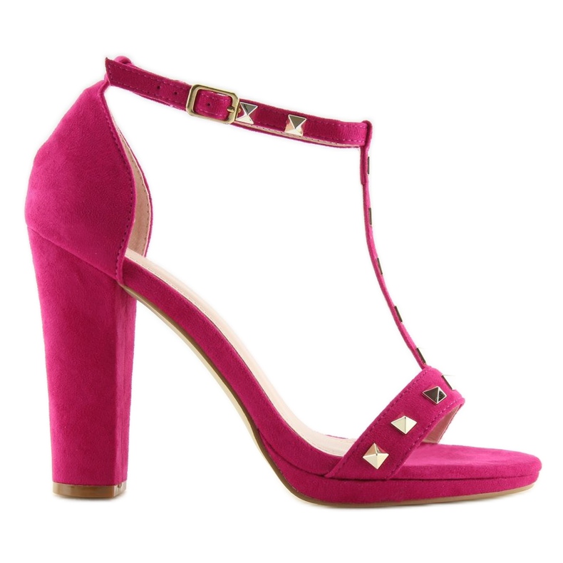Sandalias en el puesto fucsia A03 fucsia rosa 1