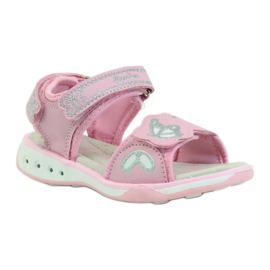 American Club Zapatos infantiles sandalias plantilla piel brillo americano rosado gris 1 American Club Zapatos infantiles sandalias plantilla piel brillo americano rosado gris 1