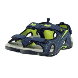 American Club Sandalias americanas calzado infantil plantilla espuma azul marino 3
