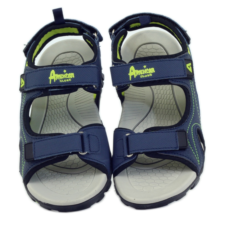 American Club Sandalias americanas calzado infantil plantilla espuma azul marino 4