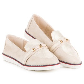 Mocasines VICES beige 4