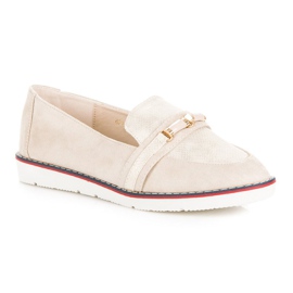 Mocasines VICES beige 1