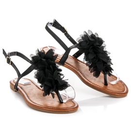 Seastar Sandalias elegantes con hebilla. negro 3