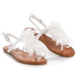 Seastar Sandalias elegantes con hebilla. blanco 3