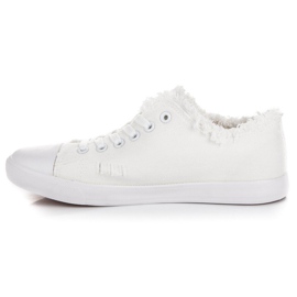 Deportivas de tejido blanco 4