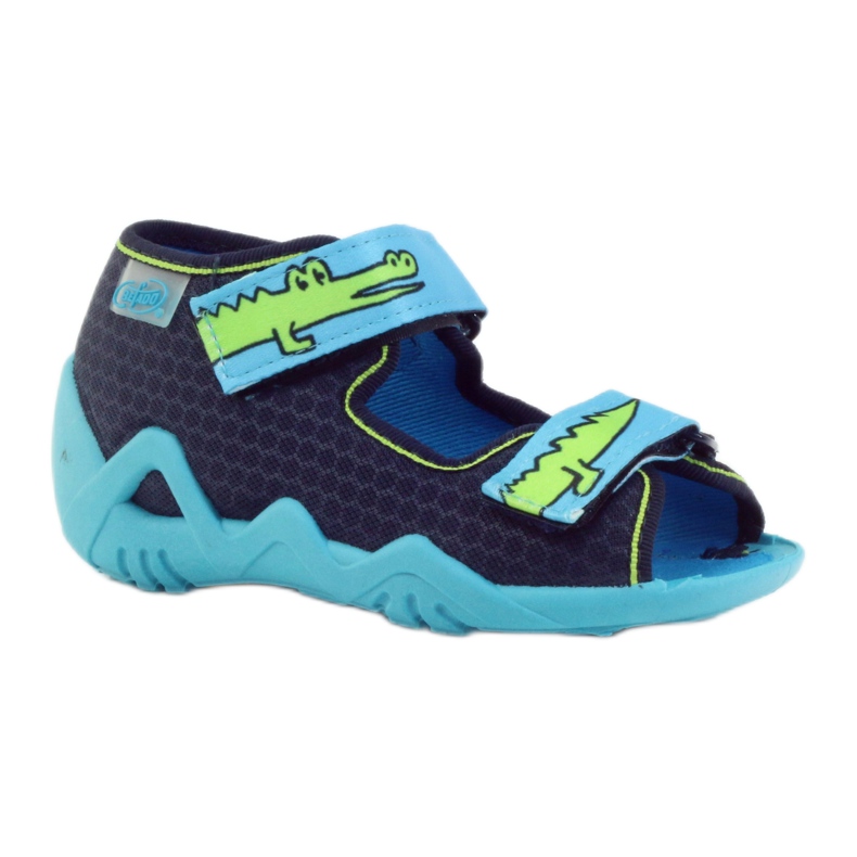 Befado calzado infantil zapatillas sandalias 250p068 azul marino azul verde 1 Befado calzado infantil zapatillas sandalias 250p068 azul marino azul verde 1