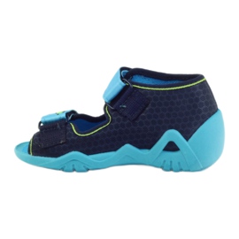 Befado calzado infantil zapatillas sandalias 250p068 azul marino azul verde 2 Befado calzado infantil zapatillas sandalias 250p068 azul marino azul verde 2