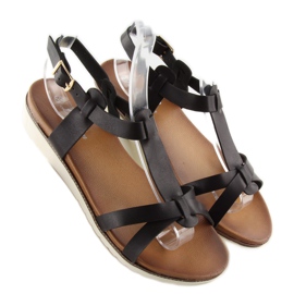 Sandalias mujer negras C1822 negro 1