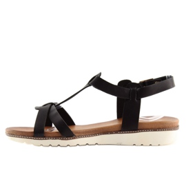 Sandalias mujer negras C1822 negro 2