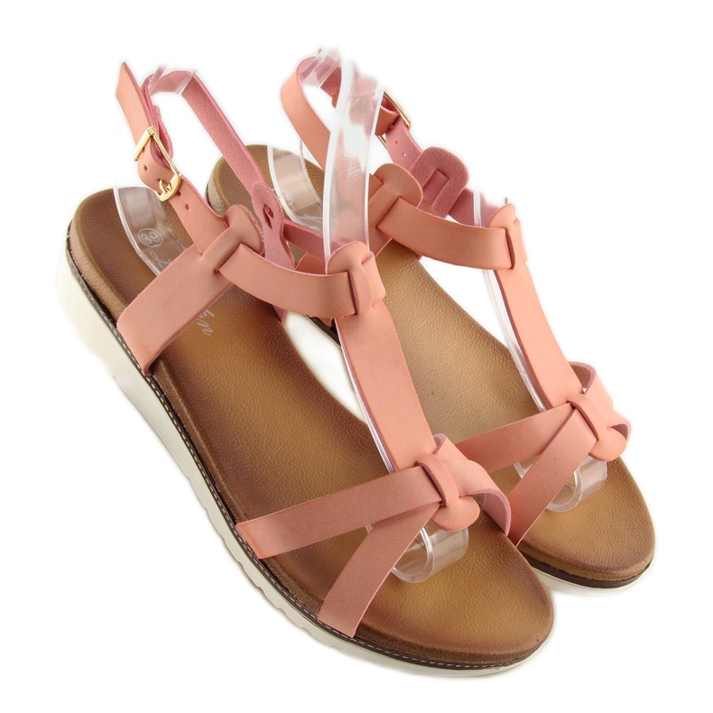 Sandalias mujer rosa C1822 rosa 1