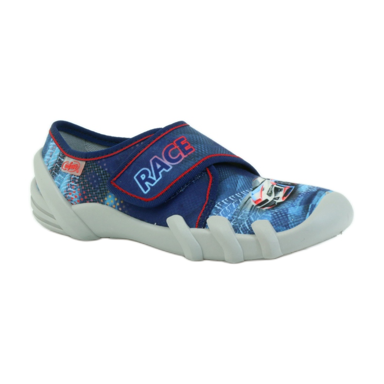 Zapatillas befado niños zapatillas 273y222 azul marino rojo azul 1
