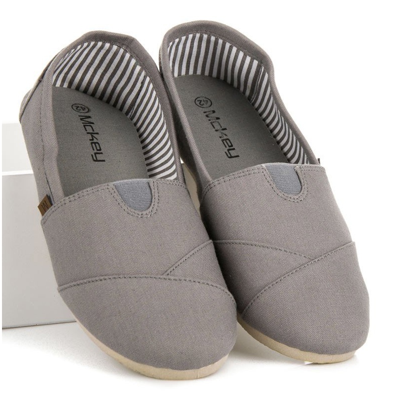 McKey Alpargatas de hombre gris 1 McKey Alpargatas de hombre gris 1