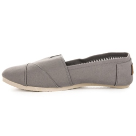 McKey Alpargatas de hombre gris 3