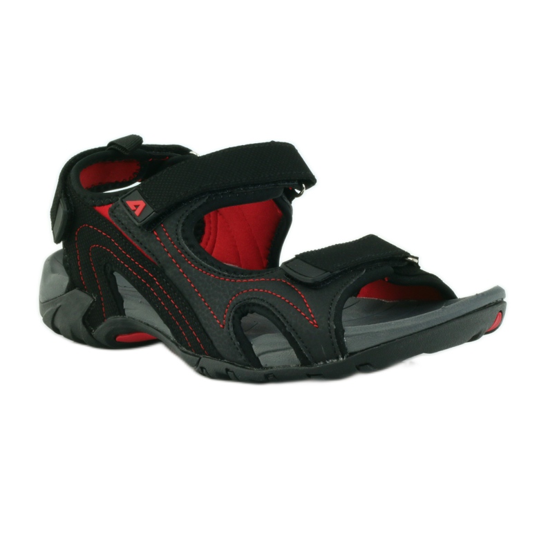 American Club Sandalias americanas de mujer con plantilla de foam negro 1