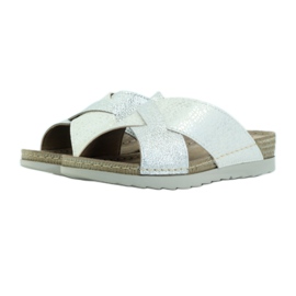 Zapatillas KOMFORT INBLU 010 tęg.H blanco gris 3