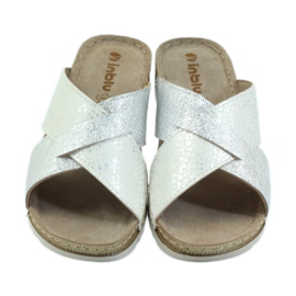 Zapatillas KOMFORT INBLU 010 tęg.H blanco gris 4