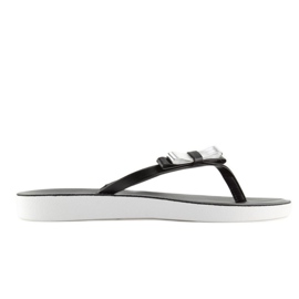 Negro Chanclas negras NK15P Black 3