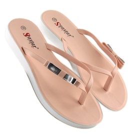 Chanclas rosas NK15P Rosa rosado 4