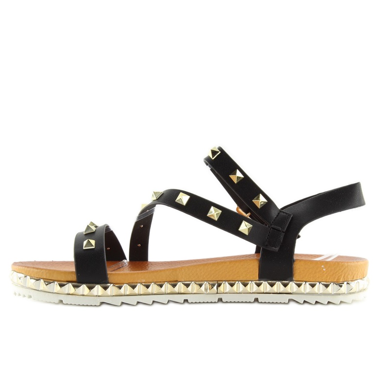 Sandalias negras mujer WSJ-51 negro 2 Sandalias negras mujer WSJ-51 negro 2