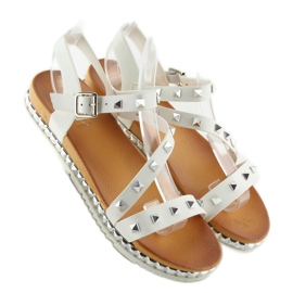 Sandalias mujer blancas WSJ-51 Blanco 7