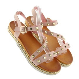 Sandalias rosa mujer WSJ-51 Rosa rosado 7
