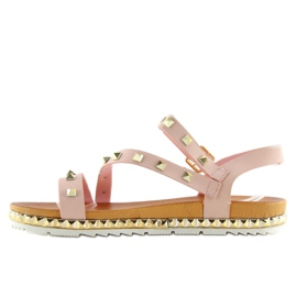 Sandalias rosa mujer WSJ-51 Rosa rosado 1