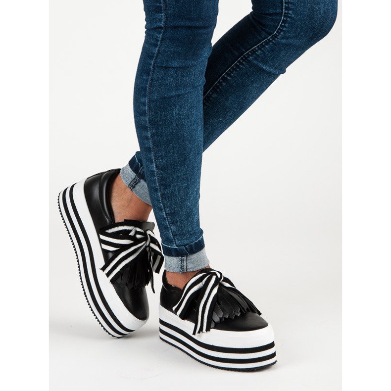 Vices zapatillas vicios de moda negro 2