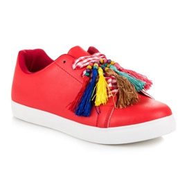Zapatillas VICES rojas de moda rojo 2