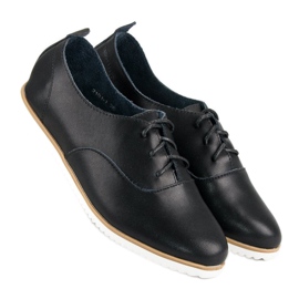 Zapato mazaro piel negro 6