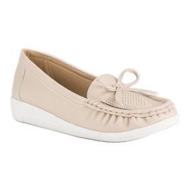 Tullo Mocasines beige de mujer 1 Tullo Mocasines beige de mujer 1