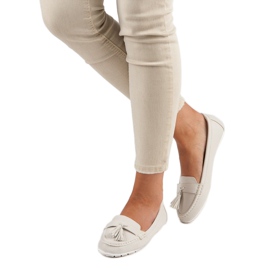 Tullo Mocasines beige con flecos 1 Tullo Mocasines beige con flecos 1