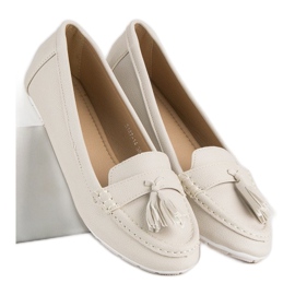 Tullo Mocasines beige con flecos 2 Tullo Mocasines beige con flecos 2